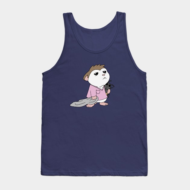 Sleepy Mochi Tank Top by Firestorm Fox